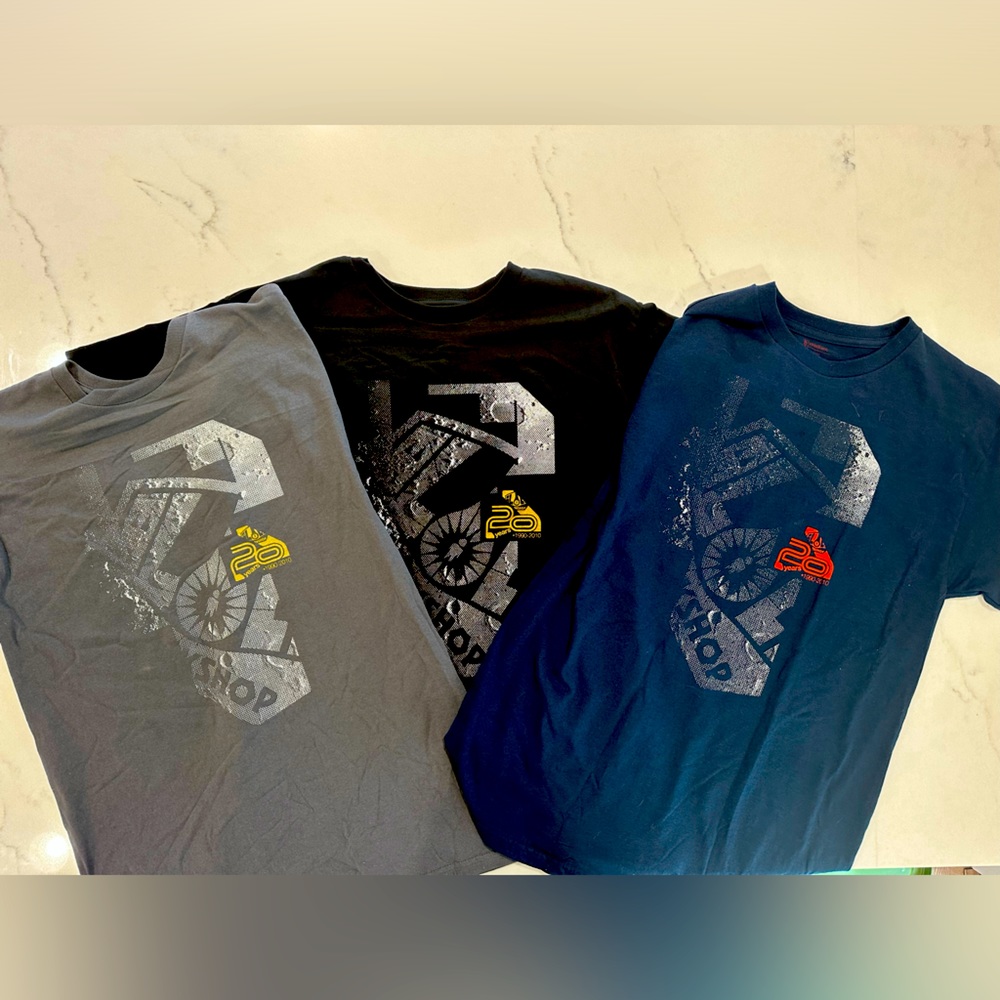 Alien workshop T Shirts Blue, Gray, Black. All size medium